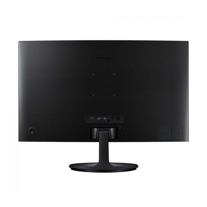 Monitor Curvo Samsung LC27F390FHNXGO - Pantalla 27" LED FHD, resolución 1920 x 1080, mega contraste, 250cd/m2, 4ms, HDMI, D-Sub (vga), color negro.