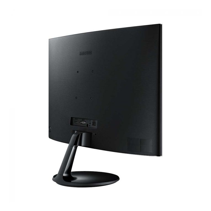 Monitor Curvo Samsung LC27F390FHNXGO - Pantalla 27" LED FHD, resolución 1920 x 1080, mega contraste, 250cd/m2, 4ms, HDMI, D-Sub (vga), color negro.