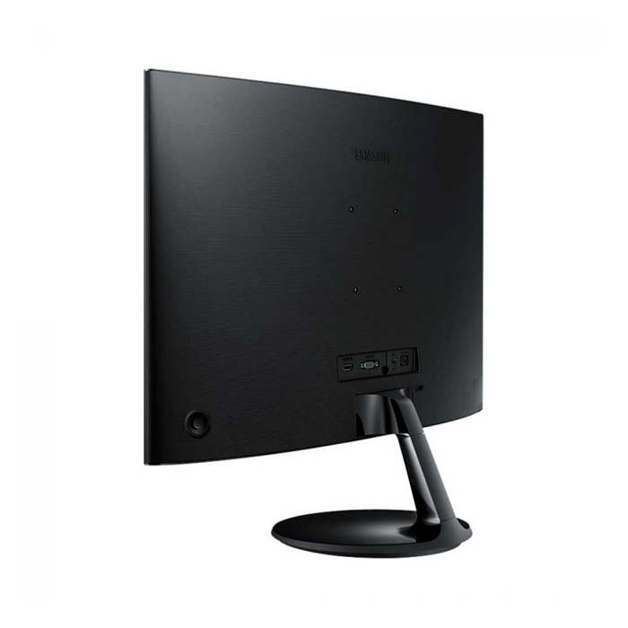 Monitor Curvo Samsung LC27F390FHNXGO - Pantalla 27" LED FHD, resolución 1920 x 1080, mega contraste, 250cd/m2, 4ms, HDMI, D-Sub (vga), color negro.