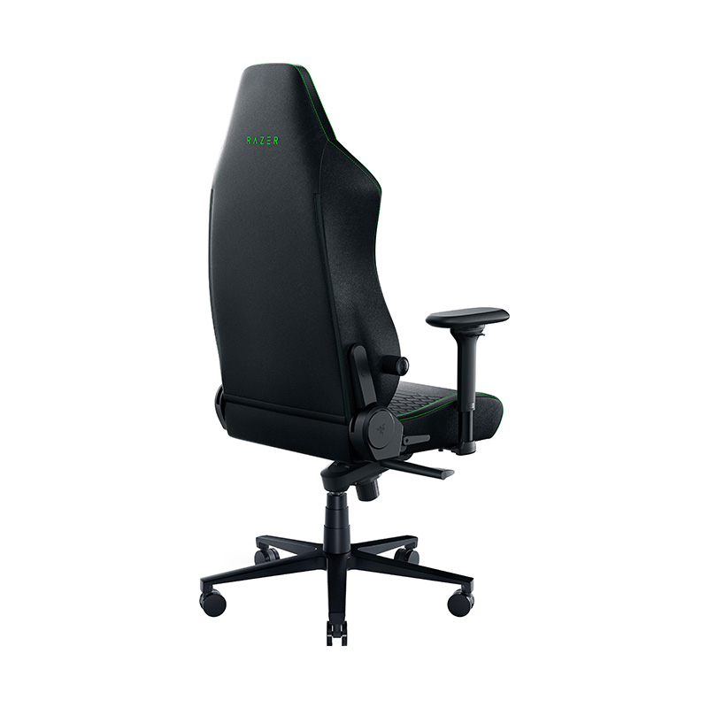 Silla para Gamers Razer Iskur V2 - Reposabrazo Ajustable 4D, Reposacabeza, Arcos Lumbares Integrados, Reclinación ajustable de 152º, Color: Negro/Verde. RZ38-04900100-R3U1