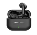 Auricular Argom ARG-HS-5085BK SKEIPODS E85, Audífonos con micrófono, inalámbrico, bluetooth, cancelacion de ruido, color negro. ARG-HS-5085BK