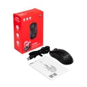 Mouse ADATA XPG SLINGSHOT - Ratón alámbrico, iluminación rgb, 6 botones, sensor PMW 3360, 12K dpi, usb tipo-A, color negro. SLINGSHOT-BKCWW