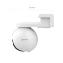 Cámara de Vigilancia Ezviz EB8 4G + Panel Solar - Día y Noche, 2K 2304 x 1296 , WiFi, 802.11n, 2.4GHz, Sensor CMOS de Escaneo Progresivo de 1/2.8" y 3 Megapíxeles, MicroSD, Visión Nocturna. CS-EB8/SP-R100-3MP-Kit