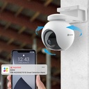 Cámara de Vigilancia Ezviz EB8 4G + Panel Solar - Día y Noche, 2K 2304 x 1296 , WiFi, 802.11n, 2.4GHz, Sensor CMOS de Escaneo Progresivo de 1/2.8" y 3 Megapíxeles, MicroSD, Visión Nocturna. CS-EB8/SP-R100-3MP-Kit