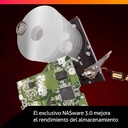 Disco Duro 3.5" Western Digital Red Plus Nas Hard Drive - Capacidad de 4TB, 128MB cache, 5400 rpm, SATA III (6Gb/s), ideal para almacenamiento Nas. WD40EFPX