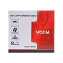 Caja de cable estructurado VCOM NC514-305 - Cat5e UTP, caja de cable de red, cobre, 4 pares, sólido, CM, colro azul. NC514-L-305