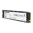Unidad de Estado Sólido (SSD) Patriot P300 - PCIe NVMe 1TB - 2100MB/s de Lectura, 1650MB/s de Escritura, PCIe Gen3x4, M.2 (2280) P300P1TBM28