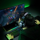 Auricular Razer BlackShark V2 X - Audífonos para gamers, sonido envolvente 7.1, micrófono hyperClear cardioid, 3.5mm, PC, Xbox, PS4, Nintendo Switch, color negro. RZ04-03240100-R3U1