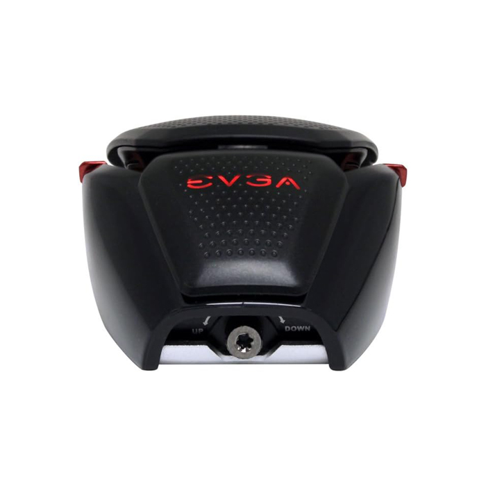 Mouse EVGA TORQ X10 - Ratón óptico para gamers, 8200 dpi, 9 botones programables, ambidiestro, color negro/rojo. 901-X1-1102-KR
