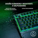 Teclado Razer Ornata V3 X - Teclado para Gamer, ergonómico, silencioso, teclas de perfil bajo, Razer Chroma RGB, USB Negro. RZ03-04471100-R311