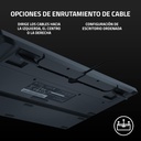 Teclado Razer Ornata V3 X - Teclado para Gamer, ergonómico, silencioso, teclas de perfil bajo, Razer Chroma RGB, USB Negro. RZ03-04471100-R311