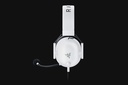Auricular Razer BlackShark V2 X-Wired - Audífono alámbrico gamer, sonido envolvente 7.1, micrófono hyperclear cardioid, 3.5mm, PC, Xbox, PS4, Nintendo Switch, Color Blanco. RZ04-03240700-R3U1