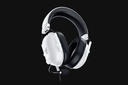 Auricular Razer BlackShark V2 X-Wired - Audífono alámbrico gamer, sonido envolvente 7.1, micrófono hyperclear cardioid, 3.5mm, PC, Xbox, PS4, Nintendo Switch, Color Blanco. RZ04-03240700-R3U1