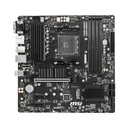 Tarjeta Madre AMD MSI B550M PRO-VDH - AM4, AMD B550, Micro-ATX, 4x DDR4 hasta 128GB, PCIe 4.0 x16, HDMI, VGA, DisplayPort, USB 3.2, M.2, SATA 6Gb/s, 1Gbit Red.