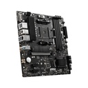 Tarjeta Madre AMD MSI B550M PRO-VDH - AM4, AMD B550, Micro-ATX, 4x DDR4 hasta 128GB, PCIe 4.0 x16, HDMI, VGA, DisplayPort, USB 3.2, M.2, SATA 6Gb/s, 1Gbit Red.