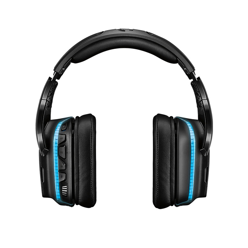 Auricular Logitech G935 - Audífono con micrófono inalámbrico para gamer, para PC/PS4/Xbox One/Nintendo Switch/Smartphone, rgb, sonido 7.1, 3.5mm, color negro. 981-000742