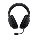 Auricular Logitech Pro X Gaming Headset - Audífono con micrófono para gamer, Pro-G, compatible con PC/PS4/Xbox One, conector usb, color negro. 981-000817