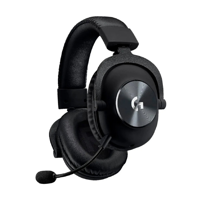 Auricular Logitech Pro X Gaming Headset - Audífono con micrófono para gamer, Pro-G, compatible con PC/PS4/Xbox One, conector usb, color negro. 981-000817