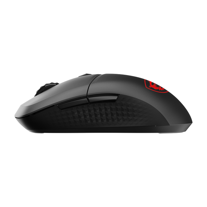 Mouse MSI VERSA 300 LightWeight Wireless - Ratón óptico inalámbrico Gaming RGB, 6 Botones, 8000 DPI, 1000Hz, 1ms, Sensor Pixart PAW3104DB, Switch Kalih, USB 2.0, Color Negro.  VERSA 300 W