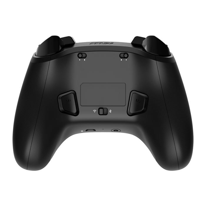Joystick MSI Force FORCE GC300 W  - Control de juego 2.4 GHz inalámbrico, Bluetooth,  motores de vibración dual, Interfaz USB-C 2.0, compatible con Windows 10, android, batería de litio, color negro. FORCE GC300 W 