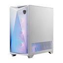 Caja E-ATX MSI MPG GUNGNIR 300R AIRFLOW WHITE - 2x USB 3.2, 1 x USB 3.2, 1 x Mic-entrada / Audio-salida, 3x abanicos de 120mm, Color Blanco. MPG GUNGNIR 300R AIRFLOW WHITE