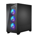 Caja E-ATX MSI MPG GUNGNIR 300R AIRFLOW WHITE - 2x USB 3.2, 1 x USB 3.2, 1 x Mic-entrada / Audio-salida, 3x abanicos de 120mm, Color Blanco. MPG GUNGNIR 300R AIRFLOW WHITE