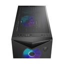 Caja E-ATX MSI MPG GUNGNIR 300R AIRFLOW WHITE - 2x USB 3.2, 1 x USB 3.2, 1 x Mic-entrada / Audio-salida, 3x abanicos de 120mm, Color Blanco. MPG GUNGNIR 300R AIRFLOW WHITE