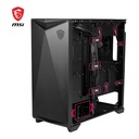 Caja E-ATX MSI MPG GUNGNIR 300R AIRFLOW WHITE - 2x USB 3.2, 1 x USB 3.2, 1 x Mic-entrada / Audio-salida, 3x abanicos de 120mm, Color Blanco. MPG GUNGNIR 300R AIRFLOW WHITE