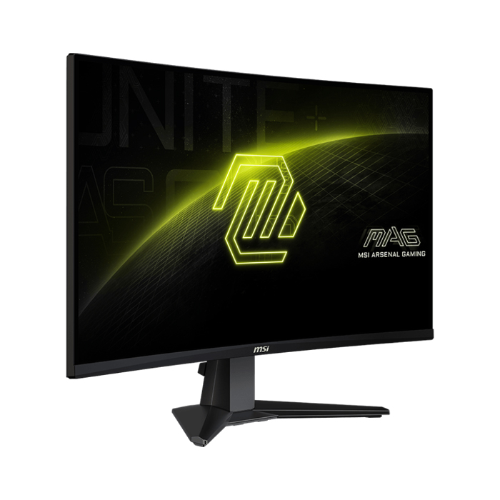 Monitor MSI MAG 276CXF - 27" Curvo Gaming, Full HD (1920X1080), 280Hz, 4ms, 16:9, 4000:1, Adaptive Sync, 1 x DisplayPort 1.4a, 2 x HDMI™ 2.0b (FHD@240Hz), 1 x Headphone-out, Color: Negro. MAG 276CXF