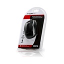 Mouse Argom - Ratón óptico, ergonómico, 800 dpi, 3 botones, usb, color negro.