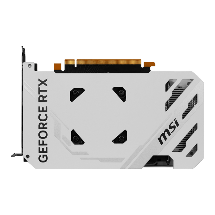Tarjeta Gráfica MSI Nvidia GeForce RTX 4060 VENTUS 2X WHITE 8G OC - 8GB GDDR6, 128-bit, PCI Express® Gen 4 x 8, DisplayPort x 3 (v1.4a), HDMI™ x 1(2.1a), 2x Abanicos. GeForce RTX 4060 VENTUS 2X WHITE 8G OC