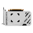 Tarjeta Gráfica MSI Nvidia GeForce RTX 4060 VENTUS 2X WHITE 8G OC - 8GB GDDR6, 128-bit, PCI Express® Gen 4 x 8, DisplayPort x 3 (v1.4a), HDMI™ x 1(2.1a), 2x Abanicos. GeForce RTX 4060 VENTUS 2X WHITE 8G OC