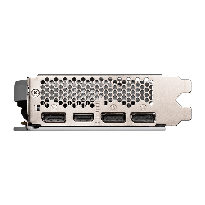 Tarjeta Gráfica MSI Nvidia GeForce RTX 4060 VENTUS 2X WHITE 8G OC - 8GB GDDR6, 128-bit, PCI Express® Gen 4 x 8, DisplayPort x 3 (v1.4a), HDMI™ x 1(2.1a), 2x Abanicos. GeForce RTX 4060 VENTUS 2X WHITE 8G OC