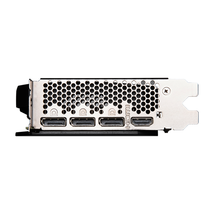 Tarjeta Gráfica MSI GeForce RTX 4060 Ti VENTUS 2X BLACK 8G OC - 8GB GDDR6, 128-bit, PCI Express® Gen 4 x16, DisplayPort x 3 (v1.4a), HDMI™ x 1(2.1a), 2x Abanicos. GeForce RTX 4060 Ti VENTUS 2X BLACK 8G OC