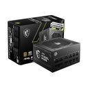 Fuente de poder MSI MAG A750GL PCIE5 - 750W, 24 Pines ATX, 3x Conector 6+2 PCI-E 5.0 y 8x SATA, Abanico 120mm, 80 Plus Gold