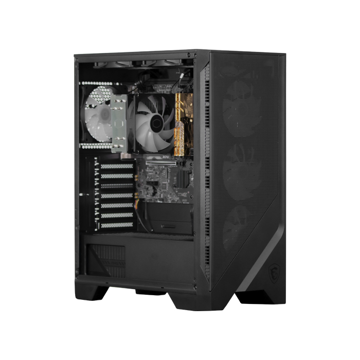 Computador i5 - Intel Core i5-12400 4.40Ghz Turbo, 1TB SSD Nvme, 16GB RAM DDR4 3200MHz, Audífonos Gamer, Windows 11 Pro Español, Teclado RGB Inglés, Mouse. MJK Experto
