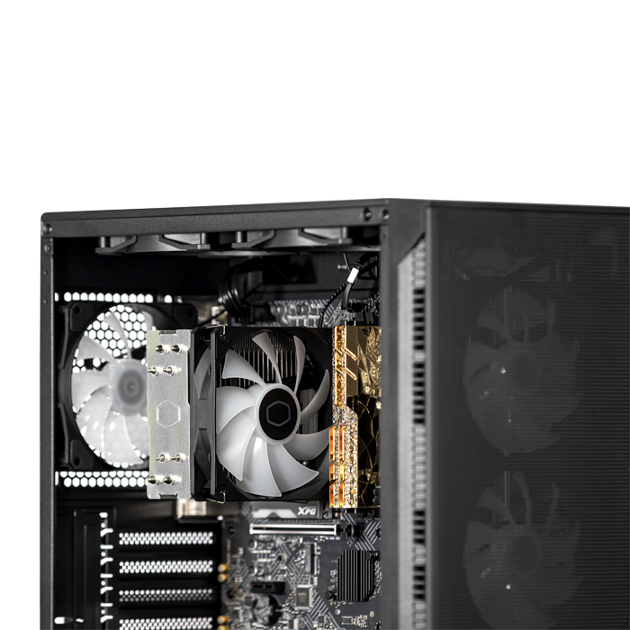 Computador i5 - Intel Core i5-12400 4.40Ghz Turbo, 1TB SSD Nvme, 16GB RAM DDR4 3200MHz, Audífonos Gamer, Windows 11 Pro Español, Teclado RGB Inglés, Mouse. MJK Experto