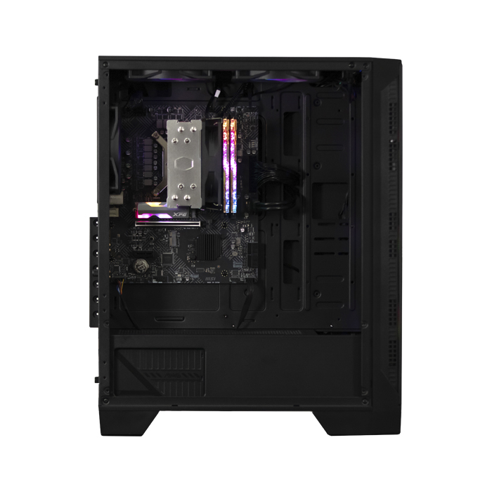 Computador i5 - Intel Core i5-12400 4.40Ghz Turbo, 1TB SSD Nvme, 16GB RAM DDR4 3200MHz, Audífonos Gamer, Windows 11 Pro Español, Teclado RGB Inglés, Mouse. MJK Experto
