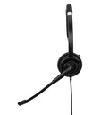 Auricular Targus  AEH101TT - Audífono con micrófono,  conector usb, cancelación de ruido, color negro. AEH101TT