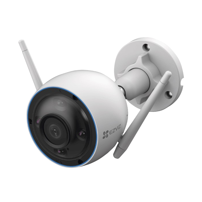 Cámara de Vigilancia Ezviz H3 3K - Día y Noche, 2880 x 1620 , WiFi, 802.11n, 2.4GHz, Sensor de Imagen 1/2.7" CMOS, Lente 2.8mm, MicroSD, 1x RJ45, Visión Nocturna