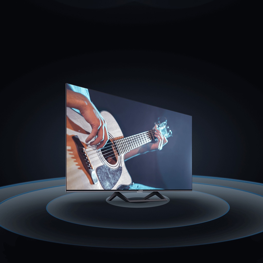 Televisor Smart TV 50" Xiaomi Mi TV A2 50 - 4K UHD 3840 X 2160, Android TV 10, 3x HDMI, 2x USB, Color Negro + Soporte de Pared. Xiaomi TV A2 50