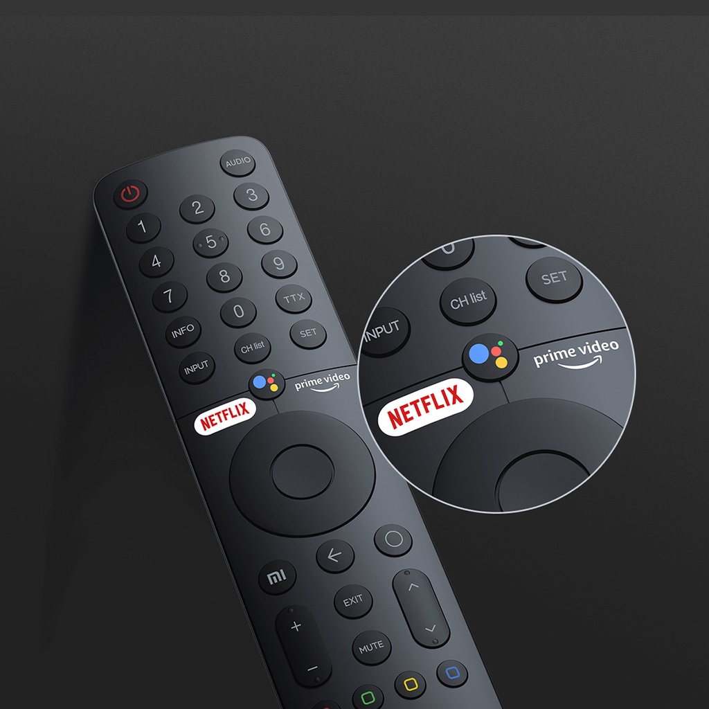 Televisor Smart TV 50" Xiaomi Mi TV A2 50 - 4K UHD 3840 X 2160, Android TV 10, 3x HDMI, 2x USB, Color Negro + Soporte de Pared. Xiaomi TV A2 50