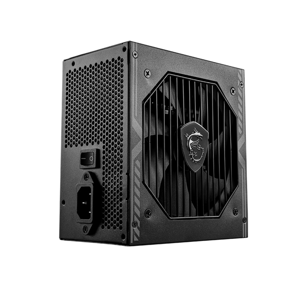 Fuente de poder MSI MAG A750BN PCIE5 - 750W, 24 Pines ATX, 2x Conector 6+2 PCI-E 5.0 y 5x SATA, Abanico 120mm, 80 Plus Bronce