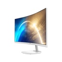 Monitor MSI PRO MP341CQW - 34" Curvo Gaming, 3440 x 1440 (UWQHD), 100Hz, 4ms, 21:9, 3000:1, 2x HDMI™ 2.0 (FHD@120Hz), 1x DisplayPort 1.2a, Color: Blanco. PRO MP341CQW