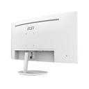 Monitor MSI PRO MP341CQW - 34" Curvo Gaming, 3440 x 1440 (UWQHD), 100Hz, 4ms, 21:9, 3000:1, 2x HDMI™ 2.0 (FHD@120Hz), 1x DisplayPort 1.2a, Color: Blanco. PRO MP341CQW