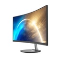 Monitor MSI PRO MP341CQ - 34" Curvo Gaming, 3440 x 1440 (UWQHD), 100Hz, 4ms, 21:9, 3000:1, 2x HDMI™ 2.0 (FHD@120Hz), 1x DisplayPort 1.2a, Color: Negro. PRO MP341CQ