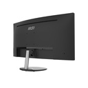 Monitor MSI PRO MP341CQ - 34" Curvo Gaming, 3440 x 1440 (UWQHD), 100Hz, 4ms, 21:9, 3000:1, 2x HDMI™ 2.0 (FHD@120Hz), 1x DisplayPort 1.2a, Color: Negro. PRO MP341CQ