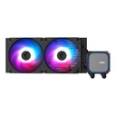 Sistema de Enfriamiento Líquido Para Procesador, MSI MAG CORELIQUID A13 240, Iluminación RGB, Socket LGA 1150/1151/1155/1156/1200/1700/1851, Socket AMD AM4/AM5, Conector 4 Pines, Negro