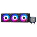 Sistema de Enfriamiento Líquido Para Procesador, MSI MAG CORELIQUID A13 360, Iluminación RGB, Socket LGA 1150/1151/1155/1156/1200/1700/1851, Socket AMD AM4/AM5, Conector 4 Pines, Negro 