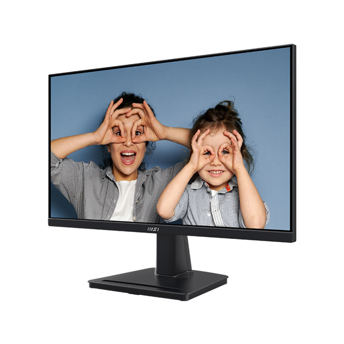 Monitor MSI PRO MP225, 21,5" Serie Profesional , Full HD (1920 x 1080), IPS,100 Hz, 1ms, 16:9, 1300:1, 1x D-Sub (VGA), 1x HDMI, Negro.